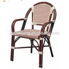 factory wholesale price outdoor bamboo like furniture fabric chair restaurant chair